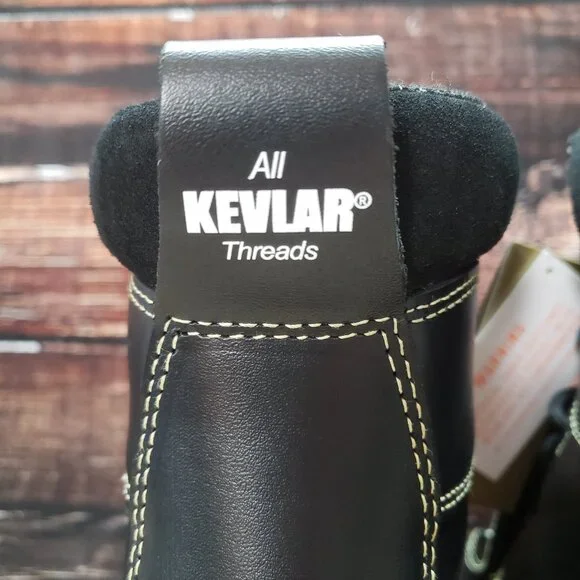 Royer 9.5 Work Boots Met Guard FR Composite Toe 8501 Black $208 - Picture 5 of 16